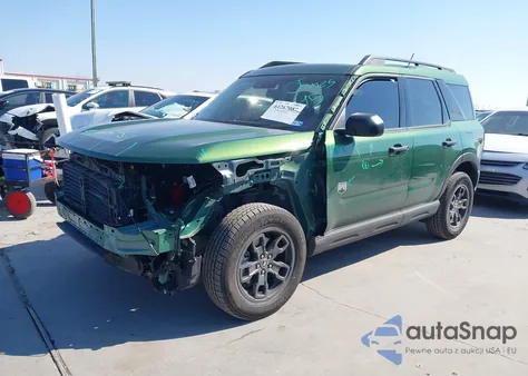 2024 Ford Bronco Sport Big Bend z USA, uszkodzony, nr VIN 3FMCR9B64RRF64980